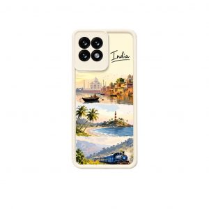 Vibrant India Landmarks Silicone Case for OnePlus 11R 5G