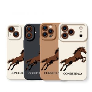 Galloping Horse Freedom Silicone Case for Apple iPhone Series
