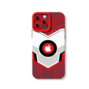 Futuristic Geo Pattern Silicone Case for Apple iPhone Series