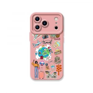 Adventure Awaits Graphic Silicone Case for Apple iPhone Series