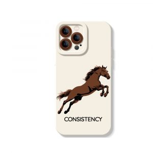 Galloping Horse Freedom Silicone Case for Apple iPhone Series