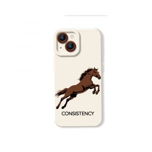 Galloping Horse Freedom Silicone Case for Apple iPhone Series