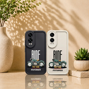 Retro Motorcycle Adventure Silicone Case for OnePlus Nord CE 4Lite 5G