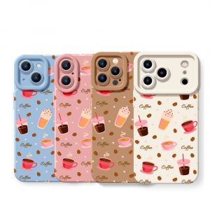 Brewed Bliss Coffee Lovers Silicone Case for Apple iPhone Series