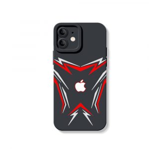 Electric Flash Fusion Silicone Case for Apple iPhone Series