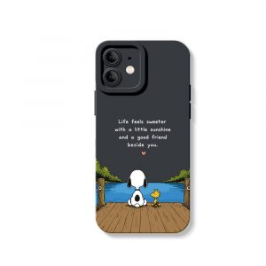 Sunny Companions Friendship Dockside Silicone Case for Apple iPhone Series