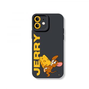 Cheesy Mouse Delight Silicone Case for Apple iPhone Series
