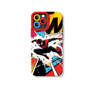 Heroic Burst Comic Art Silicone Case for Apple iPhone Series