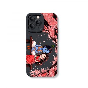 Blossom Harmony Enchanting Duo Silicone Case for Apple iPhone Series