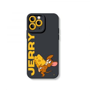 Cheesy Mouse Delight Silicone Case for Apple iPhone Series