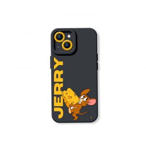 Cheesy Mouse Delight Silicone Case for Apple iPhone Series