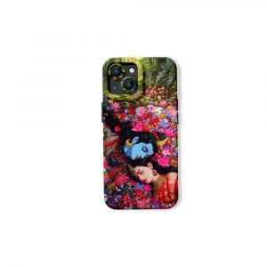 Dreamy Floral Deity Art Silicone Case for Apple iPhone Series