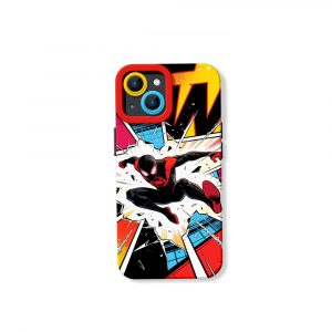 Heroic Burst Comic Art Silicone Case for Apple iPhone Series