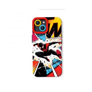 Heroic Burst Comic Art Silicone Case for Apple iPhone Series