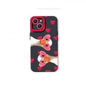 Quirky Love Goose Silicone Case for Apple iPhone Series