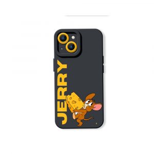 Cheesy Mouse Delight Silicone Case for Apple iPhone Series