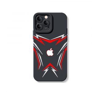 Electric Flash Fusion Silicone Case for Apple iPhone Series