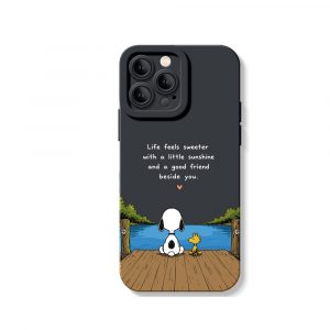 Sunny Companions Friendship Dockside Silicone Case for Apple iPhone Series