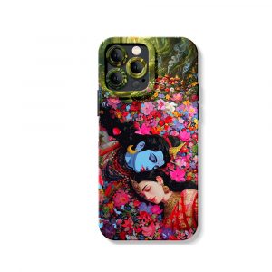 Dreamy Floral Deity Art Silicone Case for Apple iPhone Series