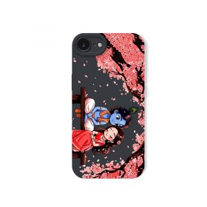 Blossom Harmony Enchanting Duo Silicone Case for Apple iPhone Series