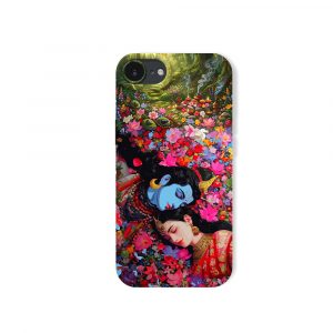 Dreamy Floral Deity Art Silicone Case for Apple iPhone Series