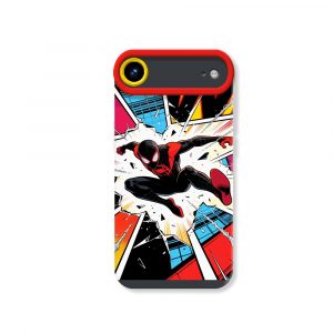 Heroic Burst Comic Art Silicone Case for Apple iPhone Series
