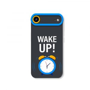 Vibrant Alarm Clock Wake-Up Call Silicone Case for Apple iPhone Series