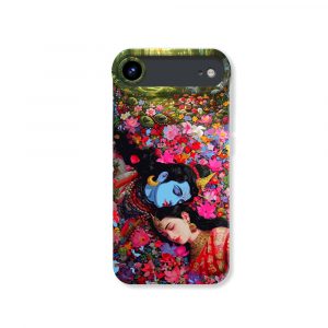 Dreamy Floral Deity Art Silicone Case for Apple iPhone Series