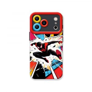 Heroic Burst Comic Art Silicone Case for Apple iPhone Series