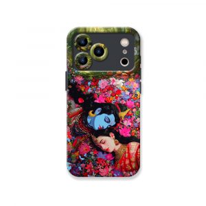 Dreamy Floral Deity Art Silicone Case for Apple iPhone Series