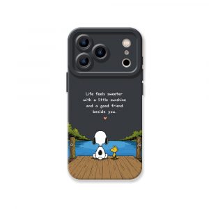 Sunny Companions Friendship Dockside Silicone Case for Apple iPhone Series