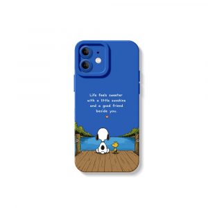 Sunny Companions Friendship Dockside Silicone Case for Apple iPhone Series