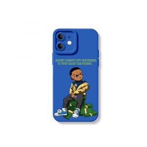 Street Style Swagger: Hustle & Stacks Silicone Case for Apple iPhone Series