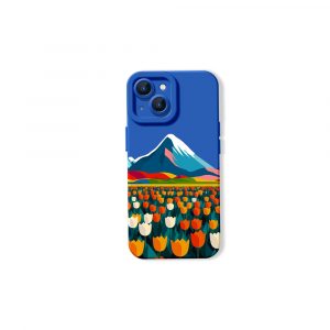 Mountain Bloom Vista Silicone Case for Apple iPhone Series