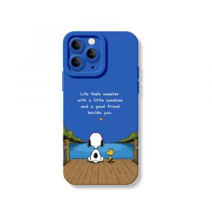 Sunny Companions Friendship Dockside Silicone Case for Apple iPhone Series