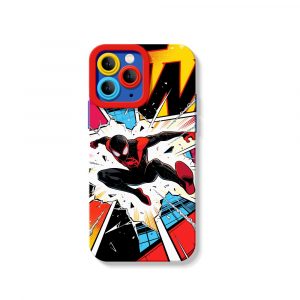 Heroic Burst Comic Art Silicone Case for Apple iPhone Series