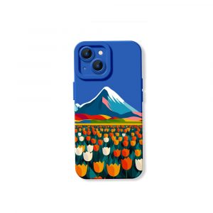 Mountain Bloom Vista Silicone Case for Apple iPhone Series