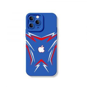 Electric Flash Fusion Silicone Case for Apple iPhone Series