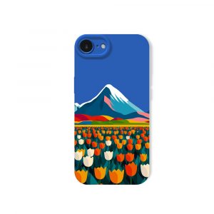 Mountain Bloom Vista Silicone Case for Apple iPhone Series
