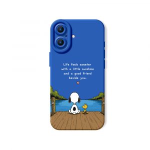 Sunny Companions Friendship Dockside Silicone Case for Apple iPhone Series