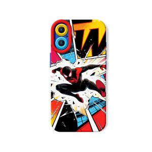 Heroic Burst Comic Art Silicone Case for Apple iPhone Series