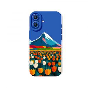 Mountain Bloom Vista Silicone Case for Apple iPhone Series
