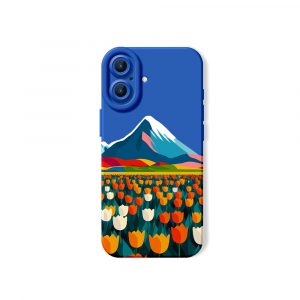 Mountain Bloom Vista Silicone Case for Apple iPhone Series