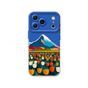 Mountain Bloom Vista Silicone Case for Apple iPhone Series