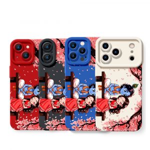 Blossom Harmony Enchanting Duo Silicone Case for Apple iPhone Series