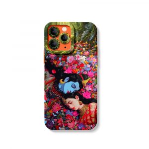Dreamy Floral Deity Art Silicone Case for Apple iPhone Series