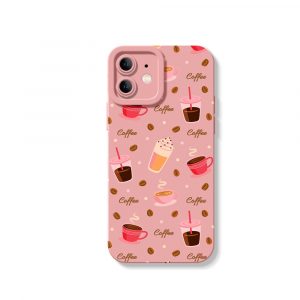Brewed Bliss Coffee Lovers Silicone Case for Apple iPhone Series