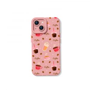 Brewed Bliss Coffee Lovers Silicone Case for Apple iPhone Series