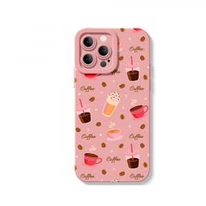 Brewed Bliss Coffee Lovers Silicone Case for Apple iPhone Series