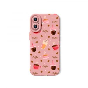 Brewed Bliss Coffee Lovers Silicone Case for Apple iPhone Series